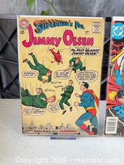MaxSold Auction: Lot of 3 DC Single-Issue Comics: Jimmy Olsen, Action, Superboy - Hayward (California, USA) SELLER MANAGED Reseller Online Auction - Oakhill Way