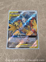MaxSold Auction: Pokemon Hidden Fates Tag Team Articuno Zapdos Moltres Card Full Art Mint/Pack Fresh 66/68 - Toronto (Ontario, Canada) PARTNER MANAGED Downsizing Online Auction - Mcadam Avenue