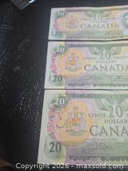 MaxSold Auction: 3x $20 Canadian Dollar Bank Notes  - Vancouver (British Columbia, Canada) PARTNER MANAGED Estate Sale Online Auction - East Hastings Street