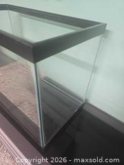 MaxSold Auction: Glass Aquarium Fish Tank 24 x 12.5 x 14 in, Black Trim - Vancouver (British Columbia, Canada) PARTNER MANAGED Estate Sale Online Auction - East Hastings Street