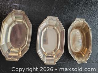 MaxSold Auction: Gorham Sterling Silver Open Salt Cellars, Set of 3 - Vancouver (British Columbia, Canada) PARTNER MANAGED Estate Sale Online Auction - East Hastings Street