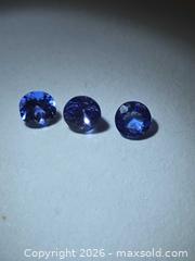 MaxSold Auction: Beautiful high quality Flawless Tanzanite trio - Hamilton (Ontario, Canada) PARTNER MANAGED Reseller Online Auction - Brentwood Drive