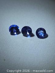 MaxSold Auction: Beautiful high quality Flawless Tanzanite trio - Hamilton (Ontario, Canada) PARTNER MANAGED Reseller Online Auction - Brentwood Drive