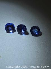 MaxSold Auction: Beautiful high quality Flawless Tanzanite trio - Hamilton (Ontario, Canada) PARTNER MANAGED Reseller Online Auction - Brentwood Drive