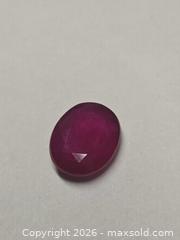 MaxSold Auction: Natural blood red Ruby  - Hamilton (Ontario, Canada) PARTNER MANAGED Reseller Online Auction - Brentwood Drive
