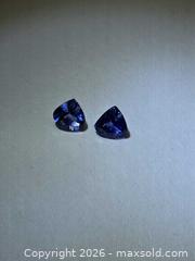 MaxSold Auction: Natural flawless high quality Tanzanite pair  - Hamilton (Ontario, Canada) PARTNER MANAGED Reseller Online Auction - Brentwood Drive
