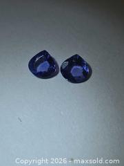 MaxSold Auction: Natural high quality Flawless Tanzanite pair  - Hamilton (Ontario, Canada) PARTNER MANAGED Reseller Online Auction - Brentwood Drive