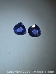 MaxSold Auction: Natural high quality Flawless Tanzanite pair  - Hamilton (Ontario, Canada) PARTNER MANAGED Reseller Online Auction - Brentwood Drive