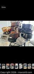 MaxSold Auction:  Variety of Belts All Sizes - Ogden (New York, USA) SELLER MANAGED Downsizing Online Auction - West Avenue