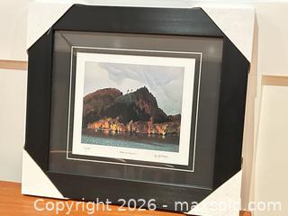 MaxSold Auction: A.J. Casson 'Hills in Autumn' Limited Edition Professionally Framed lithograph  - Ancaster (Ontario, Canada) SELLER MANAGED Downsizing Online Auction -  Galley Road
