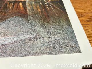 MaxSold Auction: Alfred Joseph Casson Landscape Art Print - Ancaster (Ontario, Canada) SELLER MANAGED Downsizing Online Auction -  Galley Road
