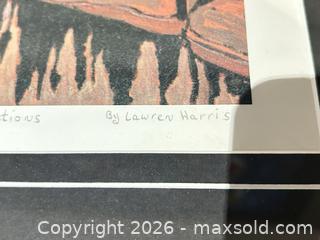 MaxSold Auction: Algoma Reflections — Lawren Harris lithograph Framed Print - Ancaster (Ontario, Canada) SELLER MANAGED Downsizing Online Auction -  Galley Road