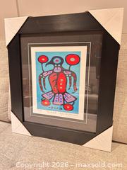 MaxSold Auction: Christian Morrisseau "Thunderbird" Limited Edition Professionally Framed Lithograph  - Ancaster (Ontario, Canada) SELLER MANAGED Downsizing Online Auction -  Galley Road