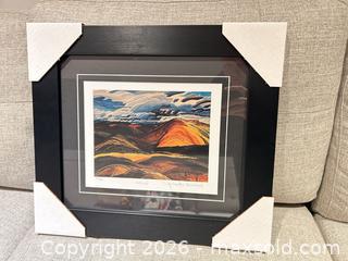MaxSold Auction: Franklin Carmichael Autumn Limited Edition Framed lithograph  - Ancaster (Ontario, Canada) SELLER MANAGED Downsizing Online Auction -  Galley Road