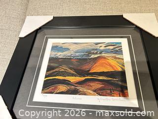 MaxSold Auction: Franklin Carmichael Autumn Limited Edition Framed lithograph  - Ancaster (Ontario, Canada) SELLER MANAGED Downsizing Online Auction -  Galley Road