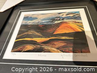 MaxSold Auction: Franklin Carmichael Autumn Limited Edition Framed lithograph  - Ancaster (Ontario, Canada) SELLER MANAGED Downsizing Online Auction -  Galley Road