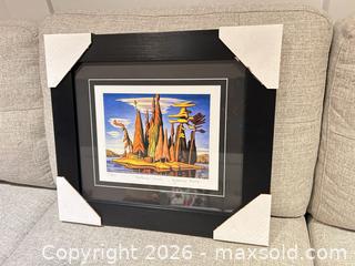 MaxSold Auction: Lawren Harris 'Northern Island' Limited Edition framed lithograph , PP 3/99 - Ancaster (Ontario, Canada) SELLER MANAGED Downsizing Online Auction -  Galley Road