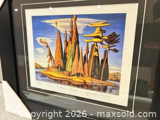 MaxSold Auction: Lawren Harris 'Northern Island' Limited Edition framed lithograph , PP 3/99 - Ancaster (Ontario, Canada) SELLER MANAGED Downsizing Online Auction -  Galley Road