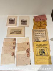 MaxSold Auction: Mixed Vintage Ephemera: Photographs, Covers, Booklets, Ration Books - Ancaster (Ontario, Canada) SELLER MANAGED Downsizing Online Auction -  Galley Road