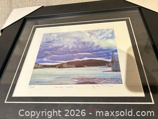 MaxSold Auction: Tom Thomson Framed Limited Edition Canoe Lake Print #19/395 - Ancaster (Ontario, Canada) SELLER MANAGED Downsizing Online Auction -  Galley Road