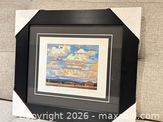 MaxSold Auction: Tom Thomson Limited Edition Lithograph -Professionally framed “Summer Clouds”. - Ancaster (Ontario, Canada) SELLER MANAGED Downsizing Online Auction -  Galley Road