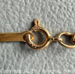 MaxSold Auction: 14K Yellow Gold Chain - Marked  - Toronto (Ontario, Canada) PARTNER MANAGED Reseller Online Auction - Queen Street West.