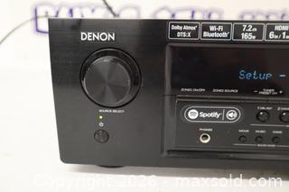 MaxSold Auction: Denon AVR-S720W 7.2-Channel AV Receiver - Toronto (Ontario, Canada) SELLER MANAGED Downsizing Online Auction - Danforth Avenue