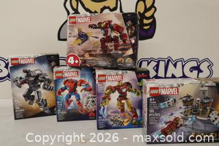 MaxSold Auction: LEGO Marvel Multiple Boxed Sets — 5 Sets, Various Piece Counts - Toronto (Ontario, Canada) SELLER MANAGED Downsizing Online Auction - Danforth Avenue