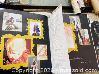 MaxSold Auction: 1990s Paperback Softcover Book with Loose Glossy Posters - Halton Hills (Ontario, Canada) SELLER MANAGED Downsizing Online Auction - Market Street
