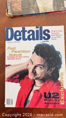 MaxSold Auction: Bono (U2) — Details & Rolling Stone Magazines, 1990s (3) - Halton Hills (Ontario, Canada) SELLER MANAGED Downsizing Online Auction - Market Street