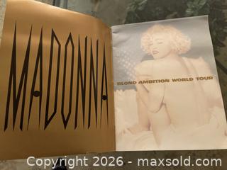 MaxSold Auction: Madonna Blond Ambition World Tour Program Booklet - Halton Hills (Ontario, Canada) SELLER MANAGED Downsizing Online Auction - Market Street