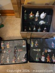 MaxSold Auction: Thomas Pacconi Classics Glass Christmas Ornaments (2002, 29 pcs) - Sykesville (Maryland, USA) SELLER MANAGED Moving Online Auction - Streaker Road