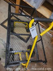 MaxSold Auction: Vevor Garden Wagon / Utility Cart, Mesh Steel, Pneumatic Tires - Sykesville (Maryland, USA) SELLER MANAGED Moving Online Auction - Streaker Road