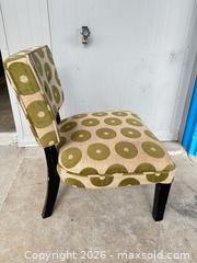 MaxSold Auction: Decorative Chair  - Vancouver (British Columbia, Canada) PARTNER MANAGED Estate Sale Online Auction -  East 7th Avenue (STORAGE)
