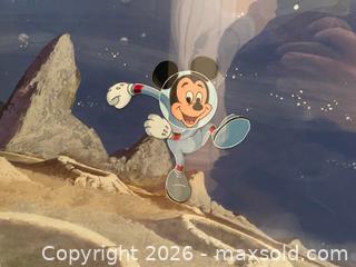 MaxSold Auction: Disney Mickey Mouse Epcot Center Animation production Cel - Framed - Caledon (Ontario, Canada) SELLER MANAGED Downsizing Online Auction - Westchester Boulevard