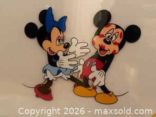 MaxSold Auction: Disney "Minnie Loves Mickey" Limited Edition Serigraph Cel 1980's ~ Framed - Caledon (Ontario, Canada) SELLER MANAGED Downsizing Online Auction - Westchester Boulevard