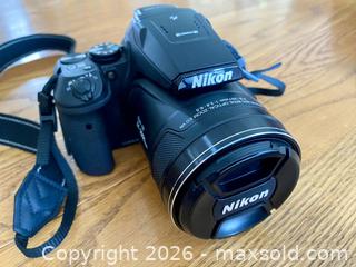 MaxSold Auction: Nikon Coolpix P900 Digital Camera – Excellent Condition - Caledon (Ontario, Canada) SELLER MANAGED Downsizing Online Auction - Westchester Boulevard