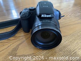 MaxSold Auction: Nikon Coolpix P900 Digital Camera – Excellent Condition - Caledon (Ontario, Canada) SELLER MANAGED Downsizing Online Auction - Westchester Boulevard