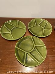 MaxSold Auction: Set of 6 MCM Niderviller Fondue Plates - made in France  - Caledon (Ontario, Canada) SELLER MANAGED Downsizing Online Auction - Westchester Boulevard