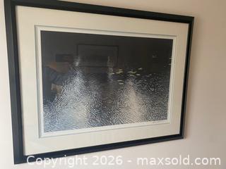 MaxSold Auction: Signed & Numbered Robert Bateman "Tree Swallow over Pond" (1987)- Framed Print - Caledon (Ontario, Canada) SELLER MANAGED Downsizing Online Auction - Westchester Boulevard