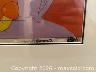 MaxSold Auction: The Simpsons Bart Simpson Original Production Cel with Background. Very Rare Early Series ( 1990/91) - Caledon (Ontario, Canada) SELLER MANAGED Downsizing Online Auction - Westchester Boulevard