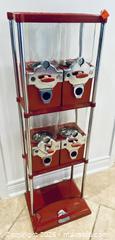 MaxSold Auction: Vintage Beaver Quad Gumball Machine on stand ( c. 1962) - Caledon (Ontario, Canada) SELLER MANAGED Downsizing Online Auction - Westchester Boulevard