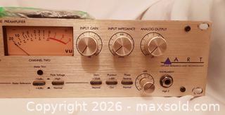 MaxSold Auction: 2 Channel Mic preamplifier Model MPA Gold 210 Applied Research &Technology for Band/Studio - Ottawa (Ontario, Canada) SELLER MANAGED Moving Online Auction - Coventry Road (STORAGE)