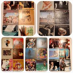 MaxSold Auction: Collection of 30 Vinyl Rock albums by Jimmi Hendrix, Pink Floyd,  AC/DC, Bon Jovi, Rolling - Ottawa (Ontario, Canada) SELLER MANAGED Moving Online Auction - Coventry Road (STORAGE)