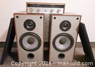 MaxSold Auction: HEATHKIT Amplifier w/PARADIGM 5SE Speakers Combo System Stereo - Ottawa (Ontario, Canada) SELLER MANAGED Moving Online Auction - Coventry Road (STORAGE)