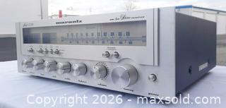 MaxSold Auction: MARANTZ 1530 Stereo Receiver in excellent condition - Ottawa (Ontario, Canada) SELLER MANAGED Moving Online Auction - Coventry Road (STORAGE)