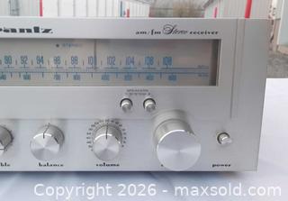 MaxSold Auction: MARANTZ 1530 Stereo Receiver in excellent condition - Ottawa (Ontario, Canada) SELLER MANAGED Moving Online Auction - Coventry Road (STORAGE)