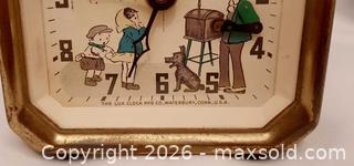 MaxSold Auction: Rare Vintage LUX American Alarm Clock Animated Organ Grinder+Dog-Working - Ottawa (Ontario, Canada) SELLER MANAGED Moving Online Auction - Coventry Road (STORAGE)