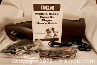MaxSold Auction: RCA MODEL BLV552 Portable VHS Player w/LCD Monitor+Manual+Cable - Ottawa (Ontario, Canada) SELLER MANAGED Moving Online Auction - Coventry Road (STORAGE)