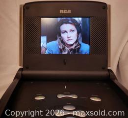 MaxSold Auction: RCA MODEL BLV552 Portable VHS Player w/LCD Monitor+Manual+Cable - Ottawa (Ontario, Canada) SELLER MANAGED Moving Online Auction - Coventry Road (STORAGE)